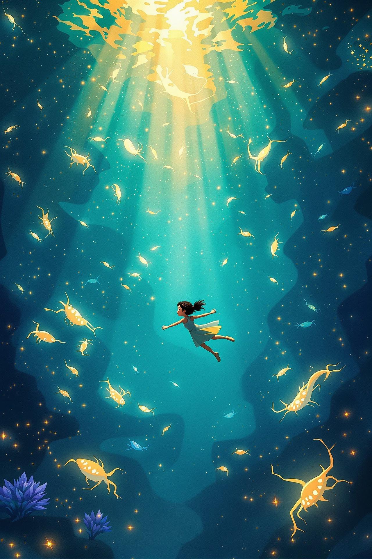 深海 电影海报 - 青青草影视